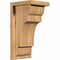Ekena Millwork New Brighton Smooth Corbel w/Backplate, Western Red Cedar, 7 1/2"W x 8"D x 16"H COR08X08X16NEB01SWR - alternate 1